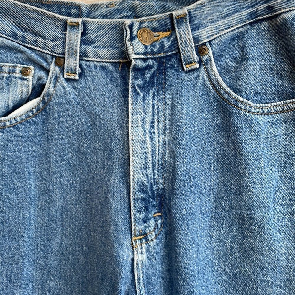 VINTAGE LEE RIDERS HIGH RISE MOM JEANS - Picture 3 of 8
